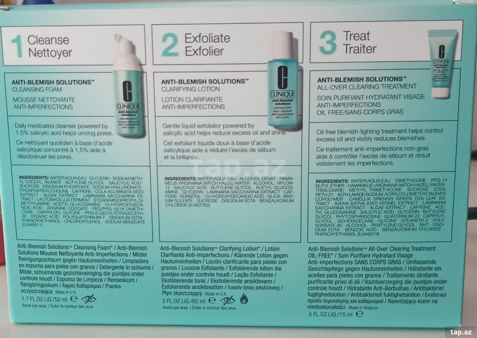 Clinique Anti-Blemish Solutions Clear Skin Routine Mini Kit (2)