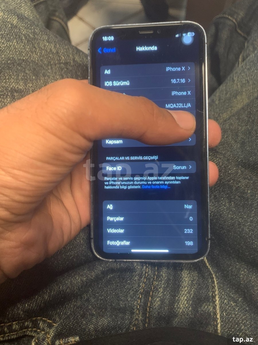 Apple iPhone X Silver 64GB/3GB (2)