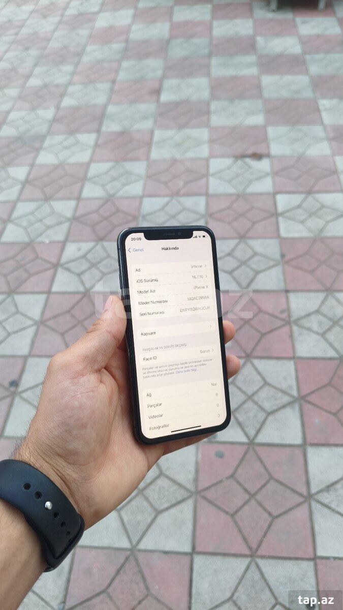 Apple iPhone X Space Gray 64GB/3GB (3)