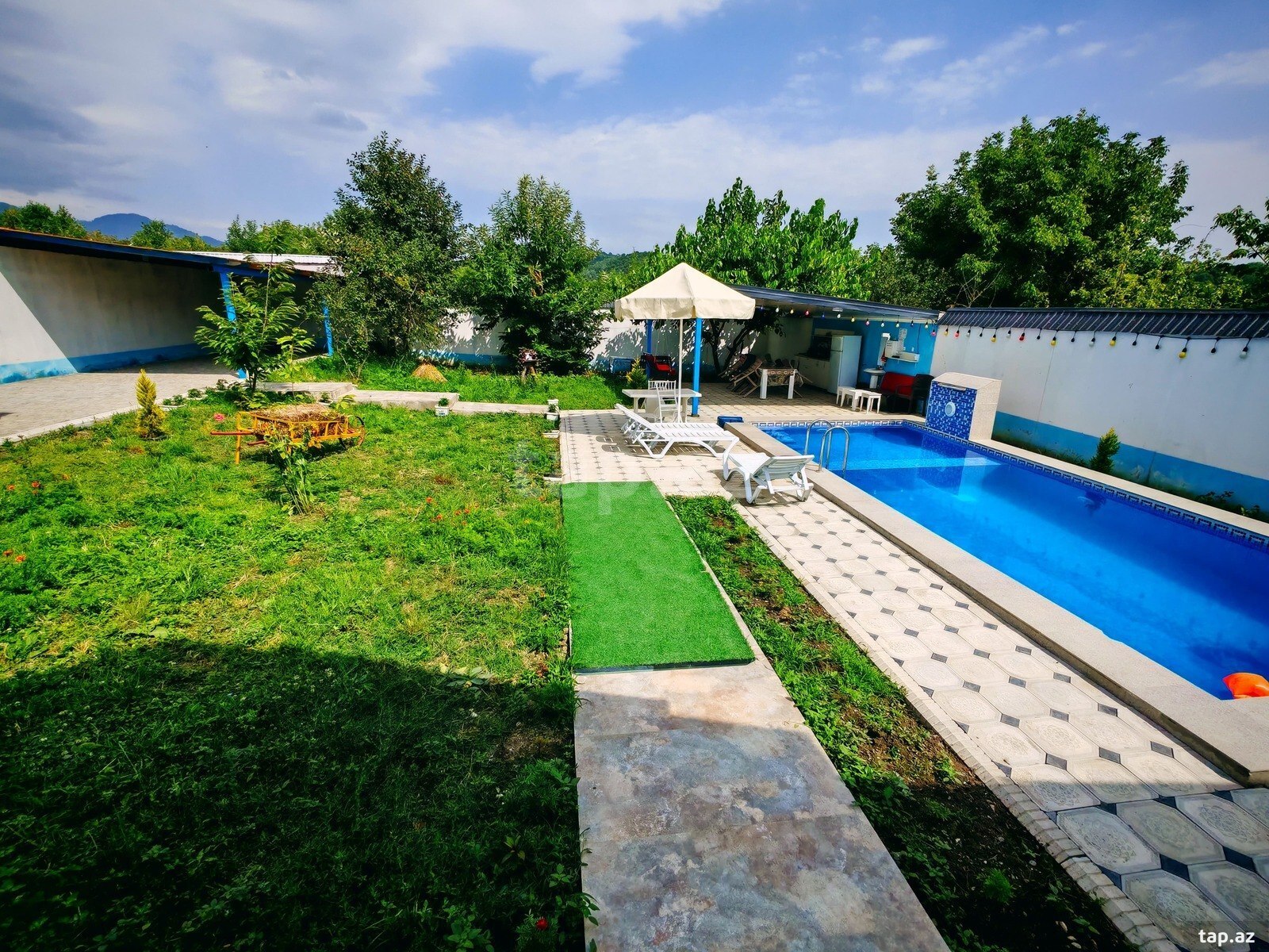 Bağ evi kirayə verilir, Qəbələ r. (5)