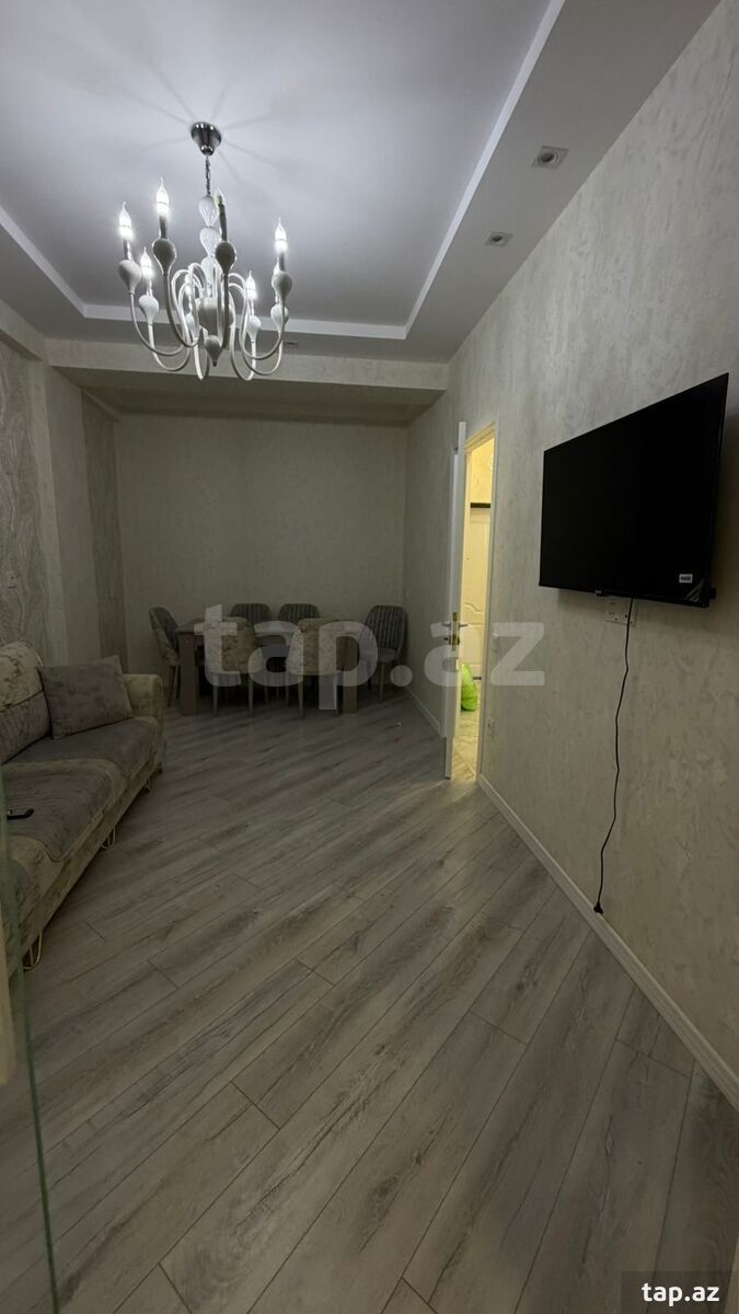 2-otaqlı yeni tikili kirayə verilir, Xırdalan ş., 56 m²