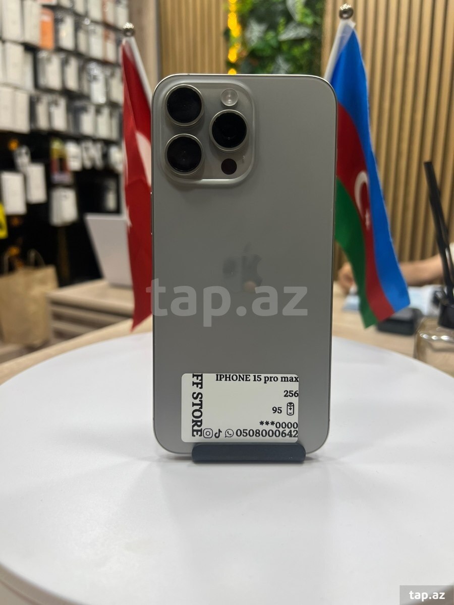 Apple iPhone 15 Pro Max Natural Titanium 256GB/8GB