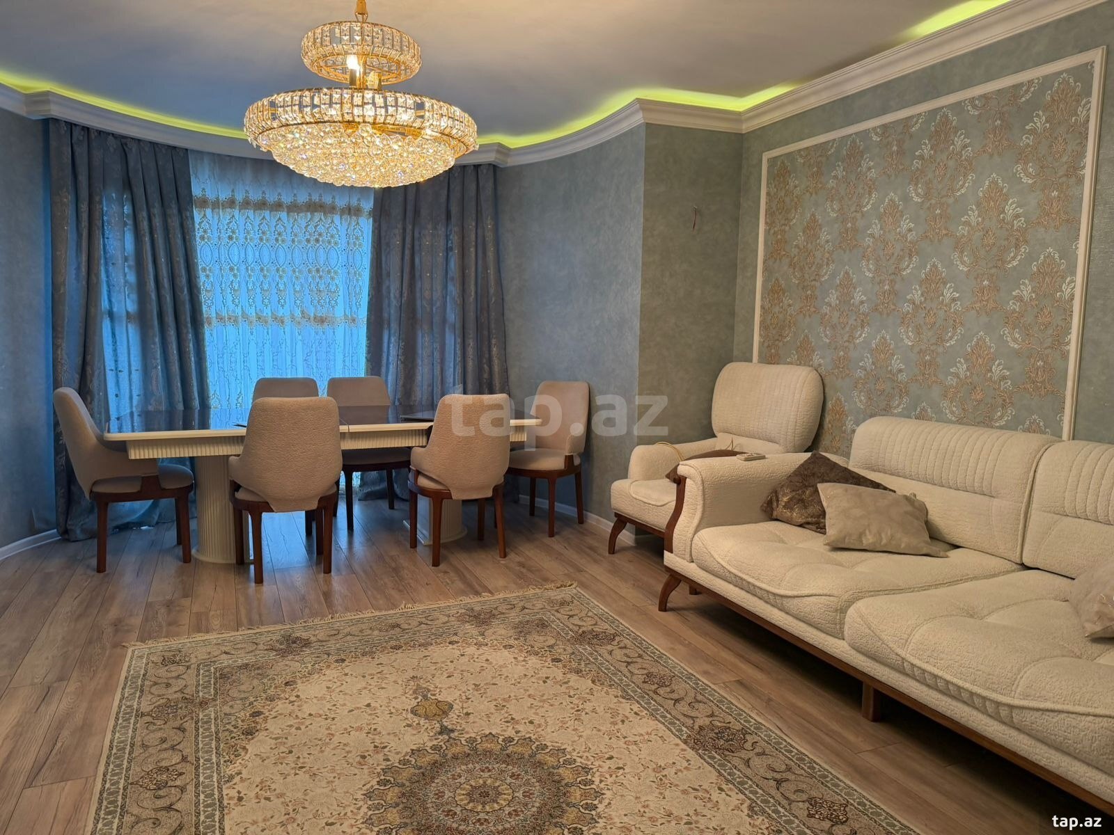 2-otaqlı yeni tikili, Tbilisi pr., 106 m²