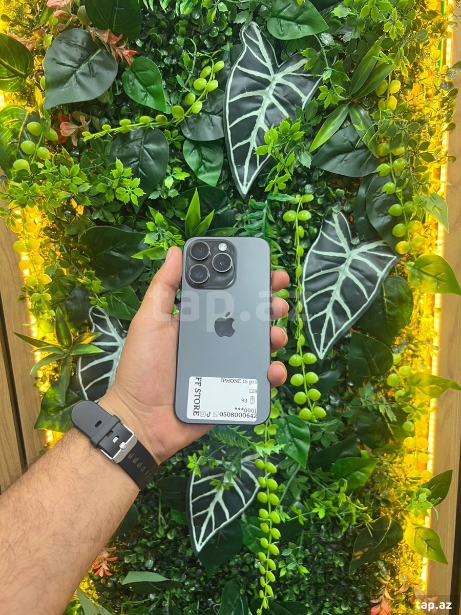 Apple iPhone 15 Pro Black Titanium 128GB/8GB