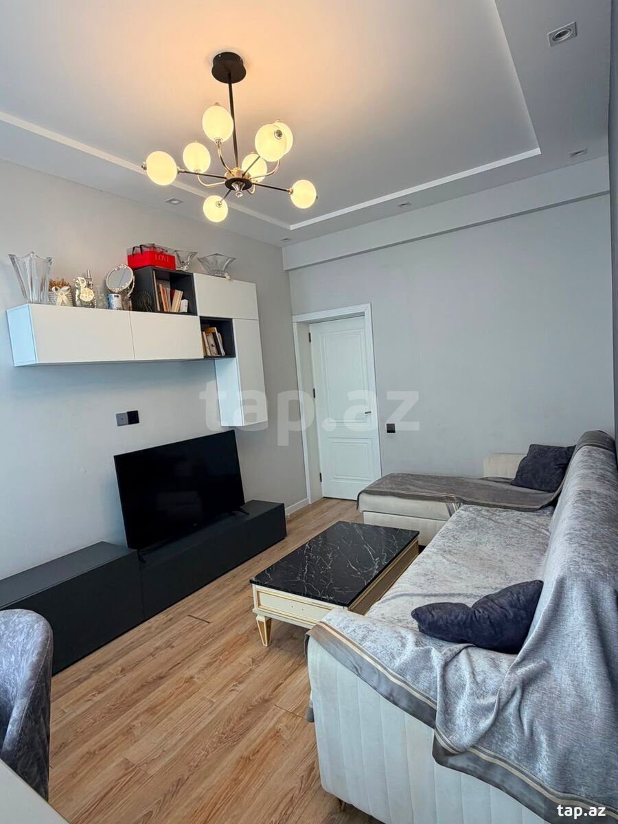 2-otaqlı yeni tikili kirayə verilir, Yasamal r., 50 m² (2)