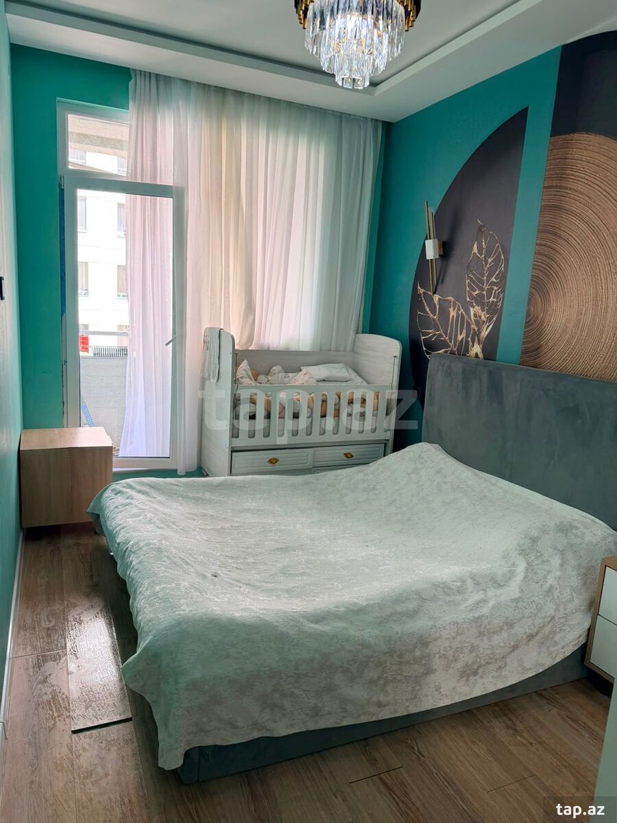 2-otaqlı yeni tikili kirayə verilir, Yasamal r., 50 m² (6)