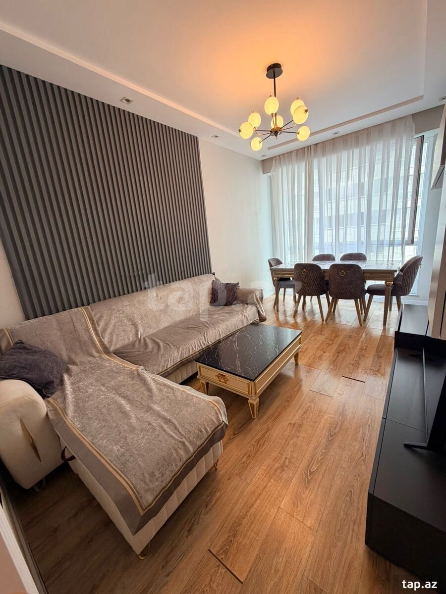 2-otaqlı yeni tikili kirayə verilir, Yasamal r., 50 m²