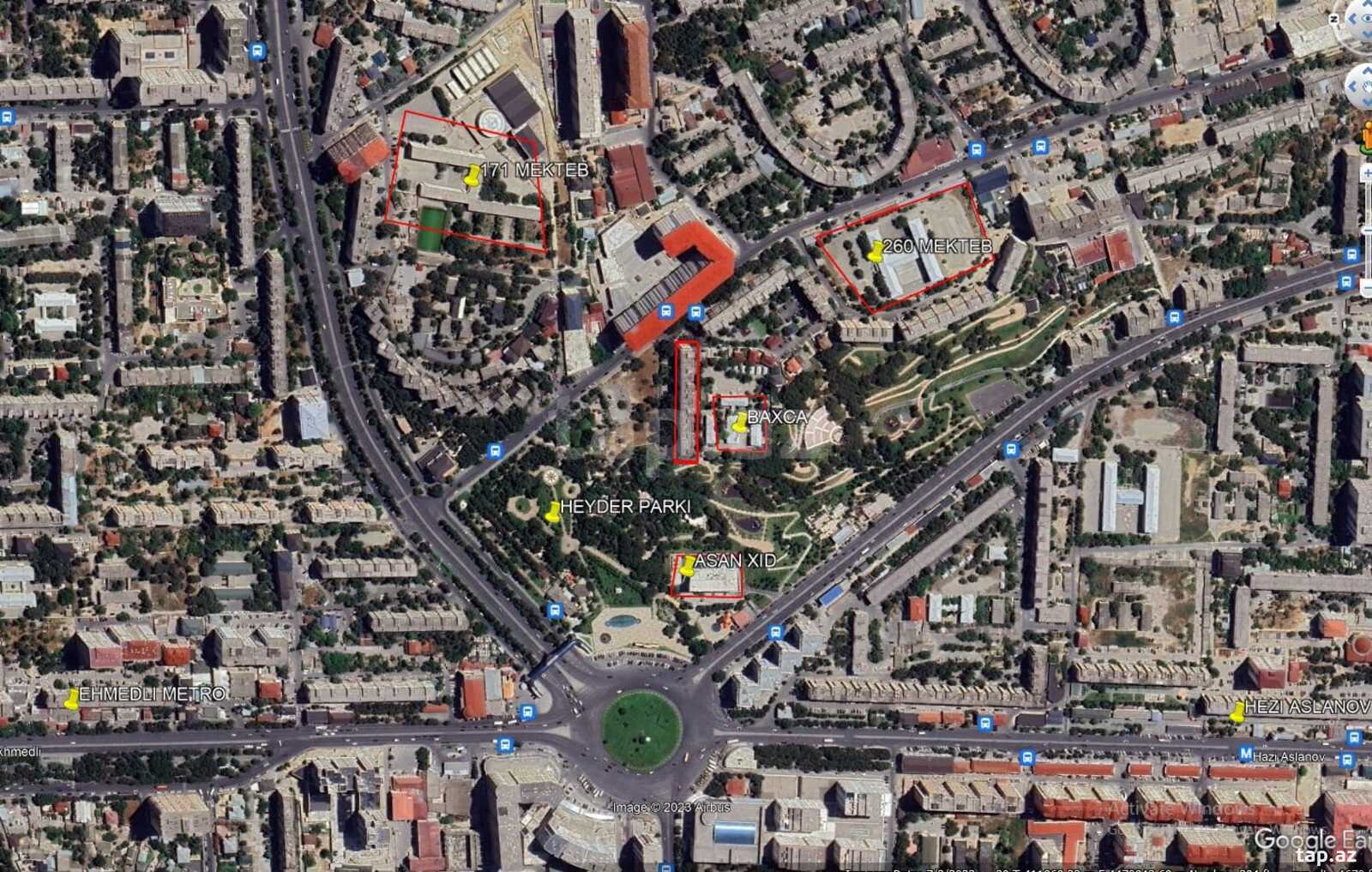 2-otaqlı mənzil kirayə verilir, Əhmədli m., 50 m² (9)