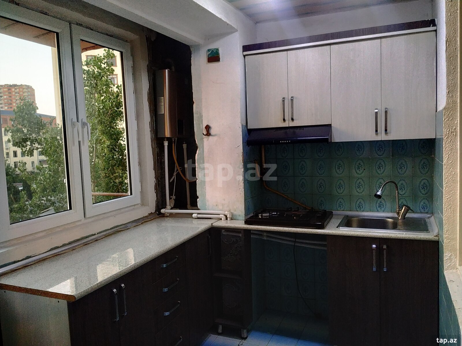 2-otaqlı mənzil kirayə verilir, Əhmədli m., 50 m² (5)