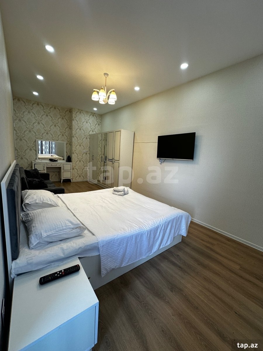 3-otaqlı mənzil kirayə verilir, Nizami m., 90 m² (3)
