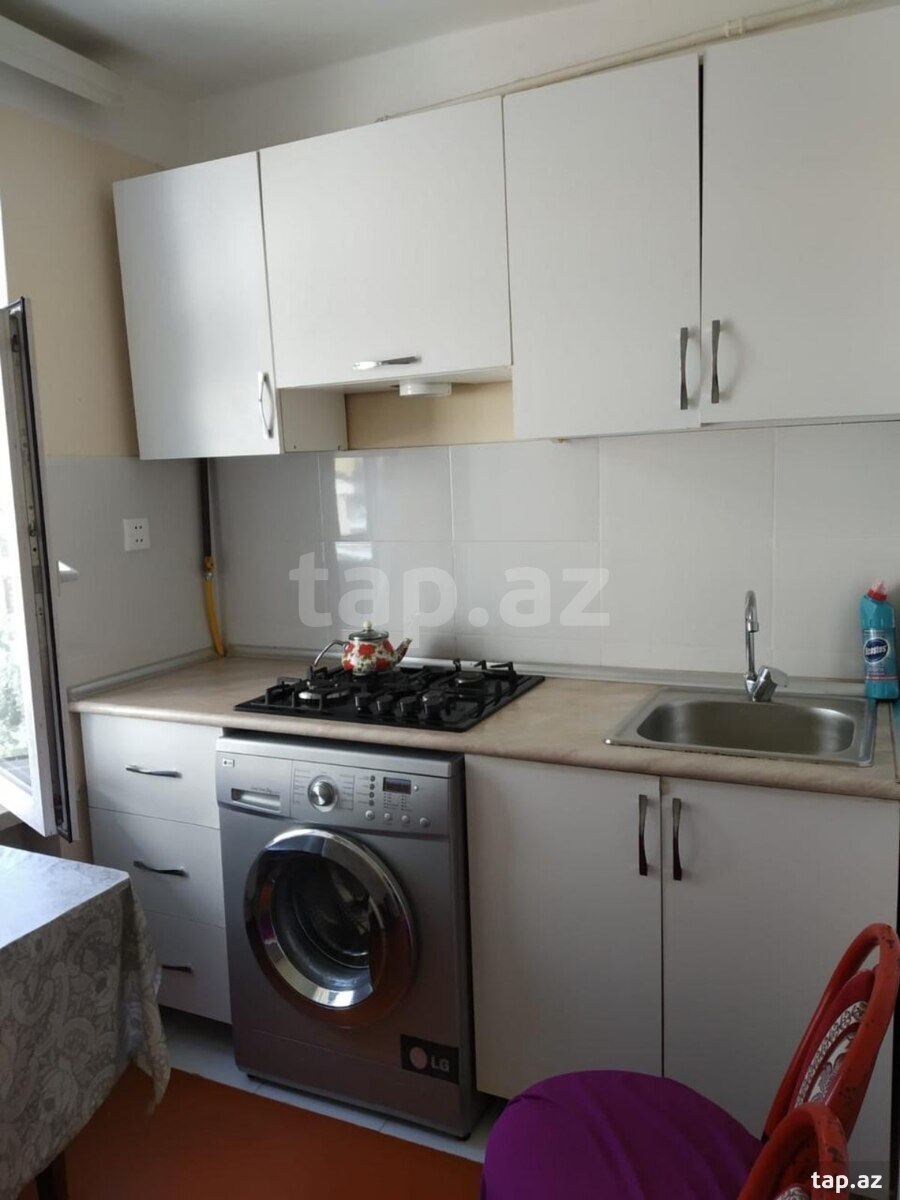 2-otaqlı mənzil kirayə verilir, Gənclik m., 65 m²