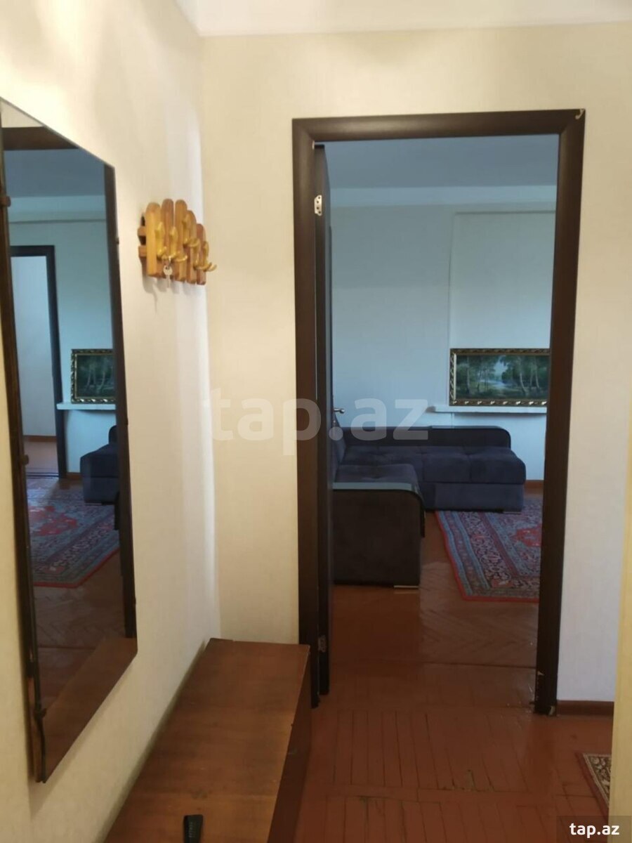 2-otaqlı mənzil kirayə verilir, Gənclik m., 65 m² (5)