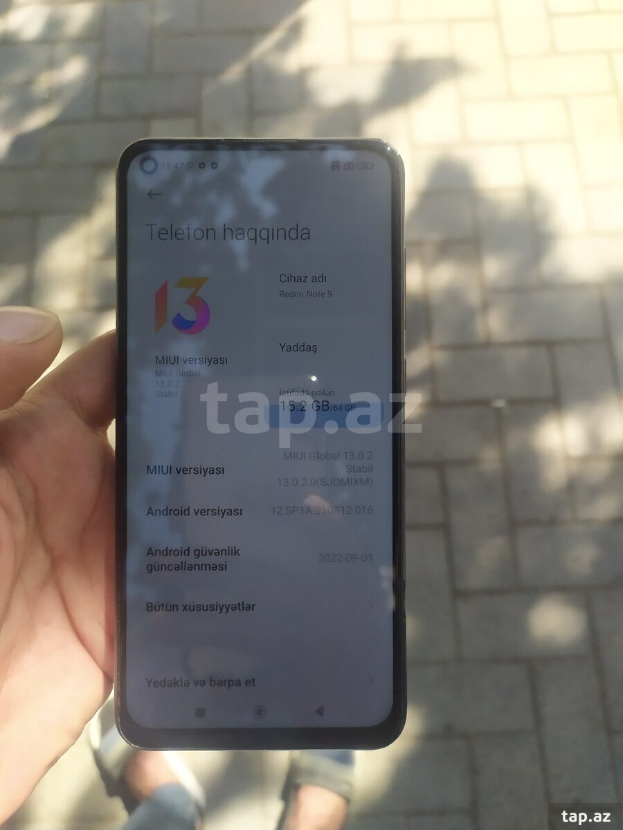Xiaomi Redmi Note 9 Forest Green 64GB/4GB