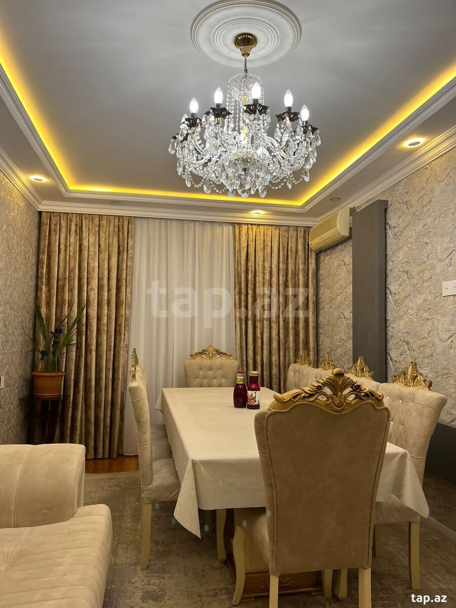 3-otaqlı mənzil, Bakıxanov qəs., 90 m²