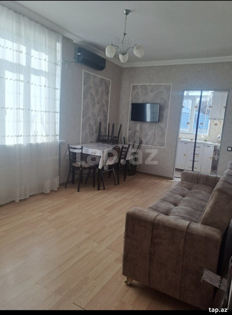 2-otaqlı mənzil kirayə verilir, Gəncə ş., 40 m²