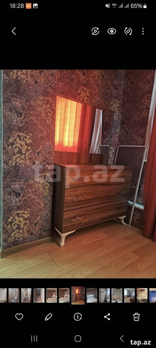 2-otaqlı mənzil kirayə verilir, Gəncə ş., 40 m² (6)