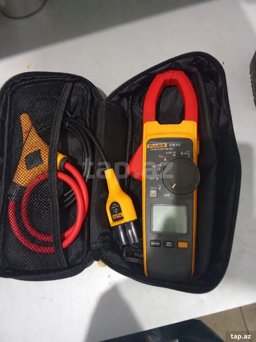 Kəlbətin Multimetri original Fluke 376 FC 