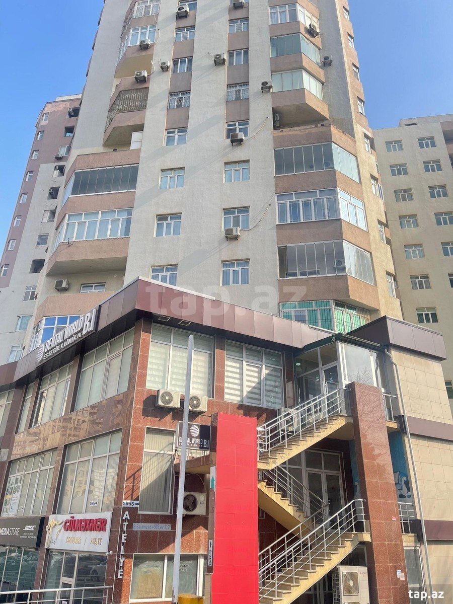 2-otaqlı yeni tikili, İnşaatçılar m., 72 m² (2)