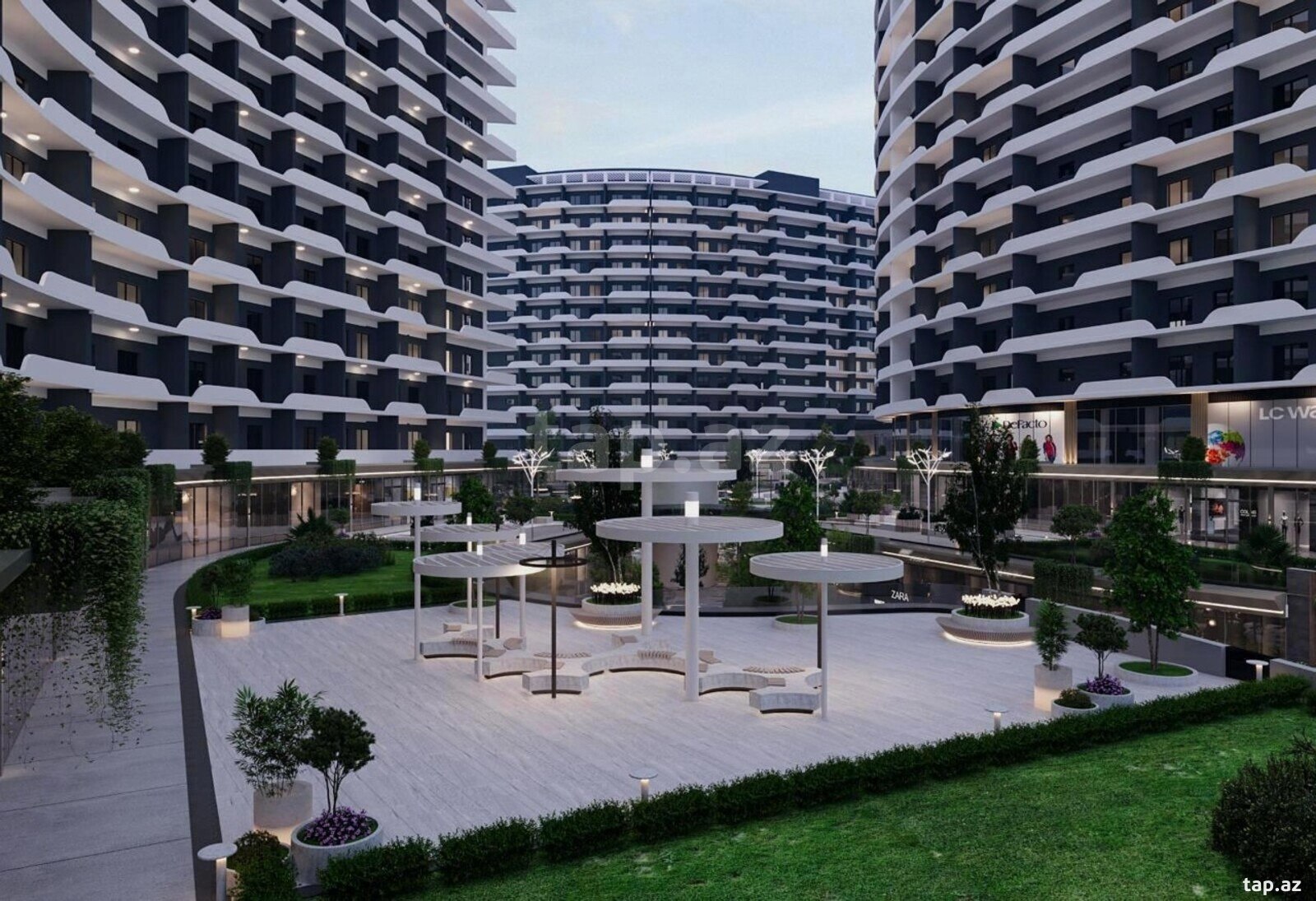 2-otaqlı yeni tikili, Biləcəri qəs., 80 m² (4)