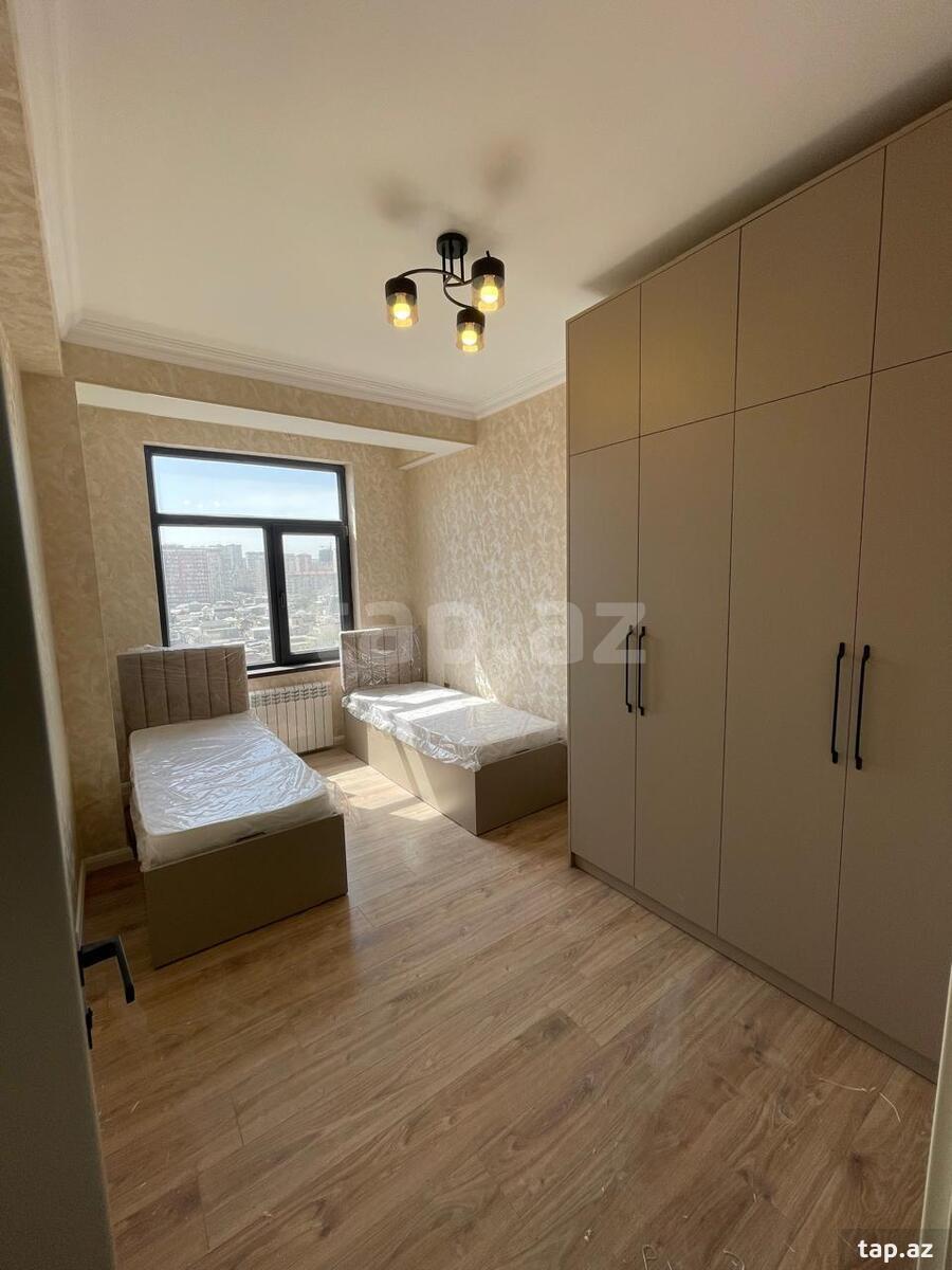 3-otaqlı yeni tikili, Yasamal r., 98 m²