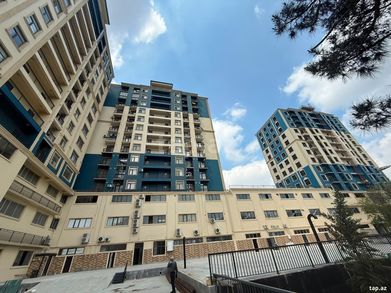 3-otaqlı yeni tikili, Yasamal r., 98 m²