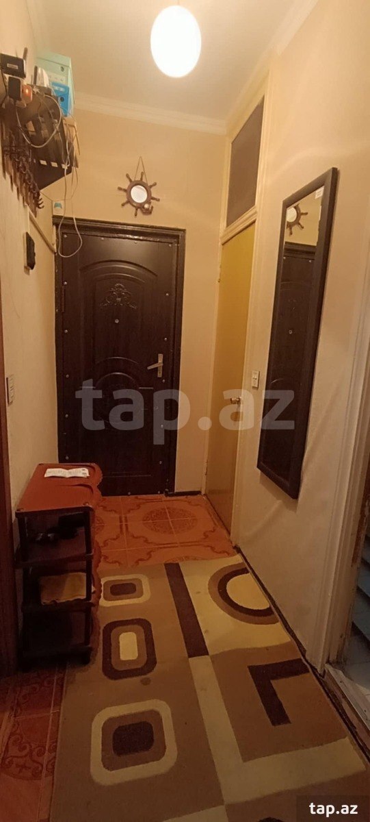 2-otaqlı mənzil kirayə verilir, Memar Əcəmi m., 48 m² (2)