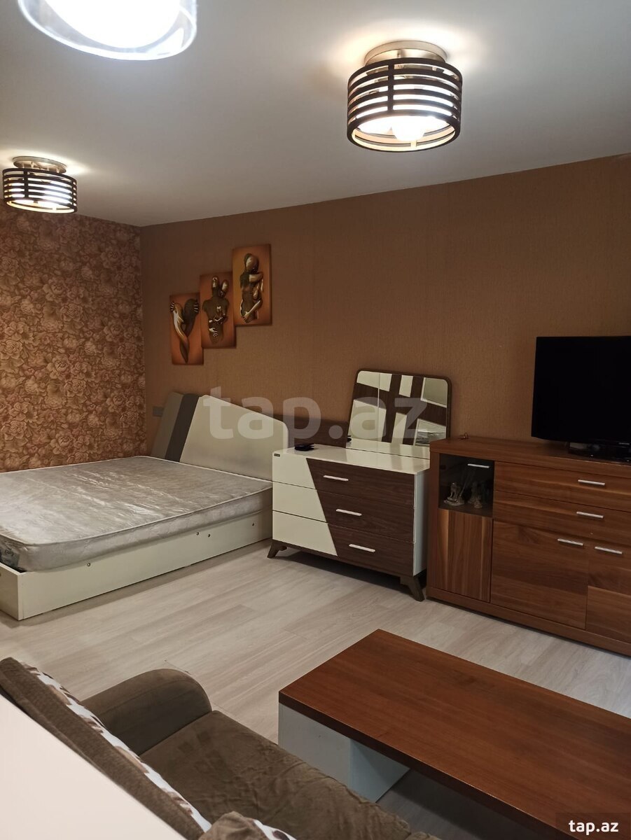 1-otaqlı mənzil kirayə verilir, E. Akademiyası m., 35 m² (3)