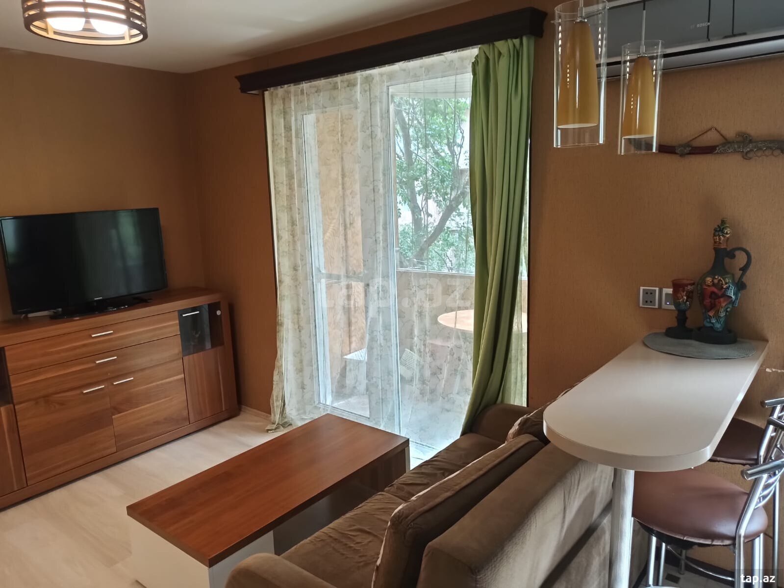 1-otaqlı mənzil kirayə verilir, E. Akademiyası m., 35 m² (13)