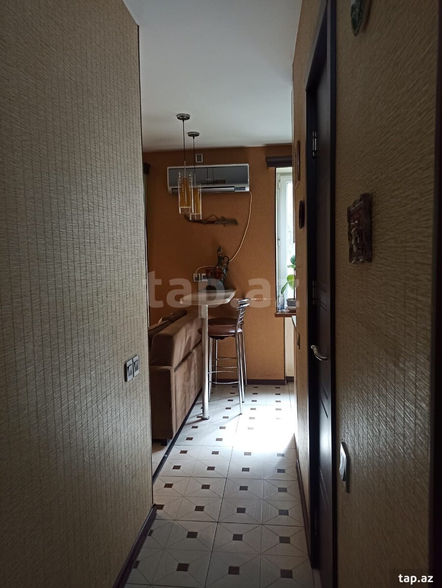 1-otaqlı mənzil kirayə verilir, E. Akademiyası m., 35 m² (15)