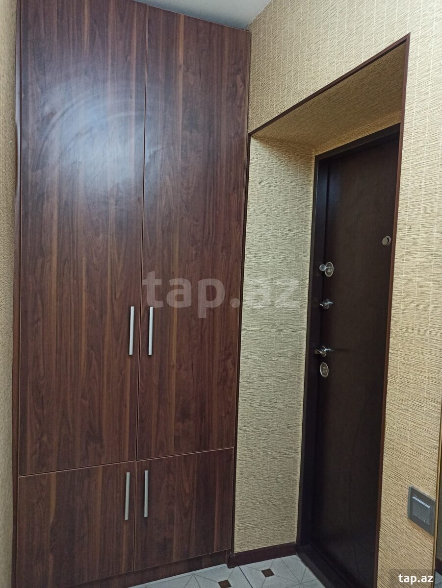 1-otaqlı mənzil kirayə verilir, E. Akademiyası m., 35 m² (16)