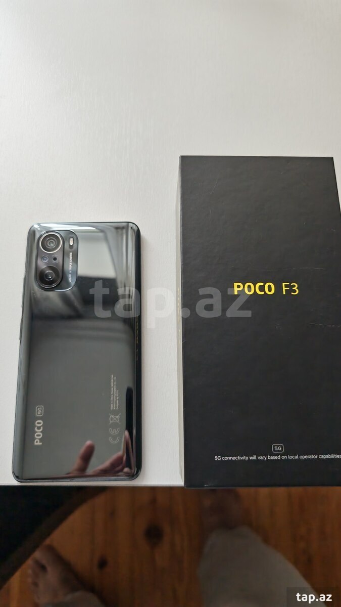 Xiaomi Poco F3 Night Black 256GB/8GB (2)