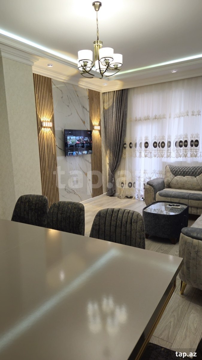 2-otaqlı yeni tikili kirayə verilir, Gəncə ş., 70 m² (2)