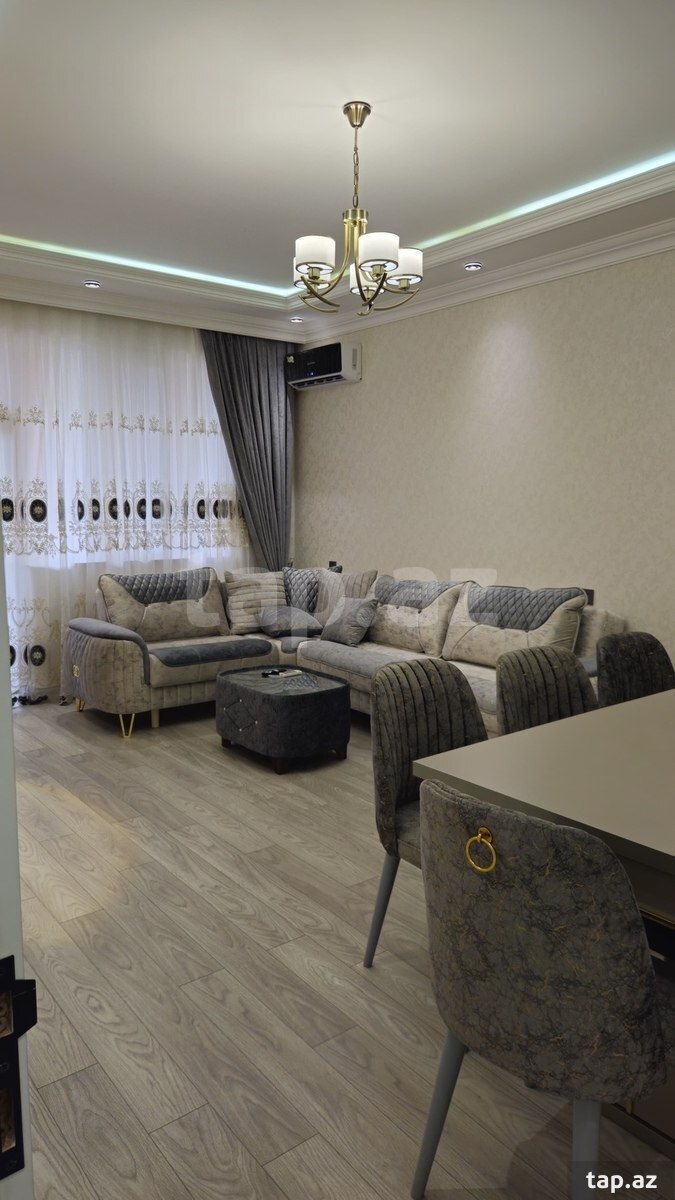 2-otaqlı yeni tikili kirayə verilir, Gəncə ş., 70 m²