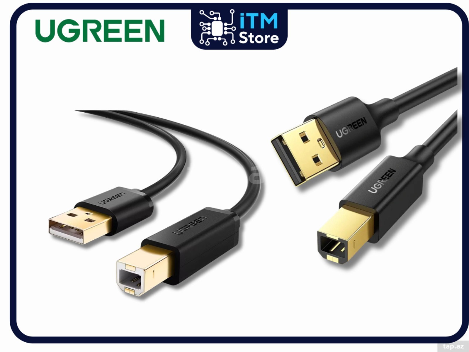 10350 UGREEN 10350 USB 2.0 Printer Cable 1.5M
