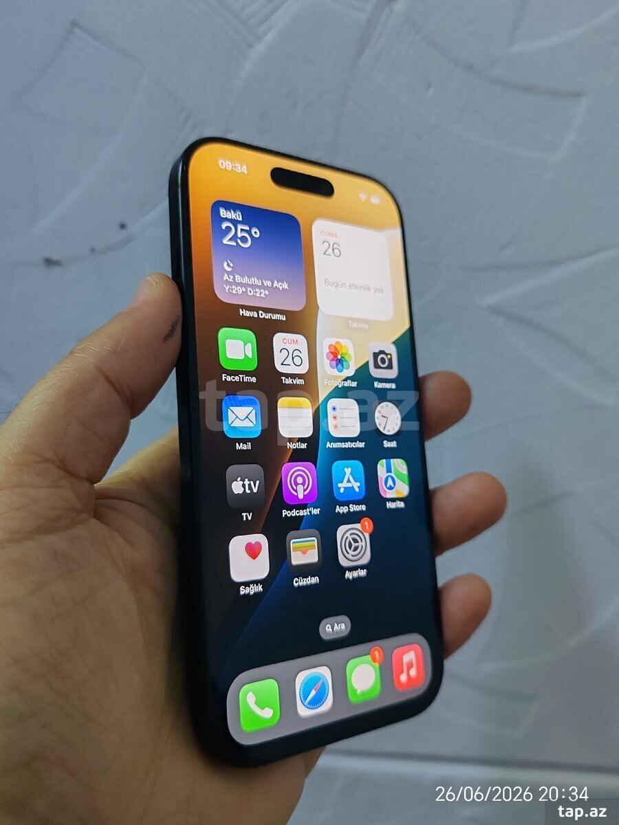 Apple iPhone 16 Pro Black Titanium 128GB/8GB