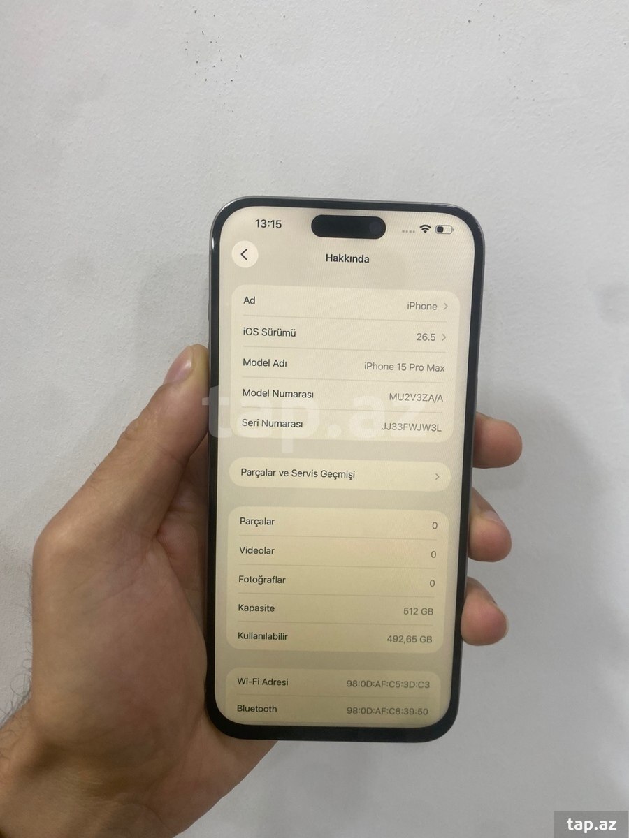 Apple iPhone 15 Pro Max Natural Titanium 512GB/8GB (8)