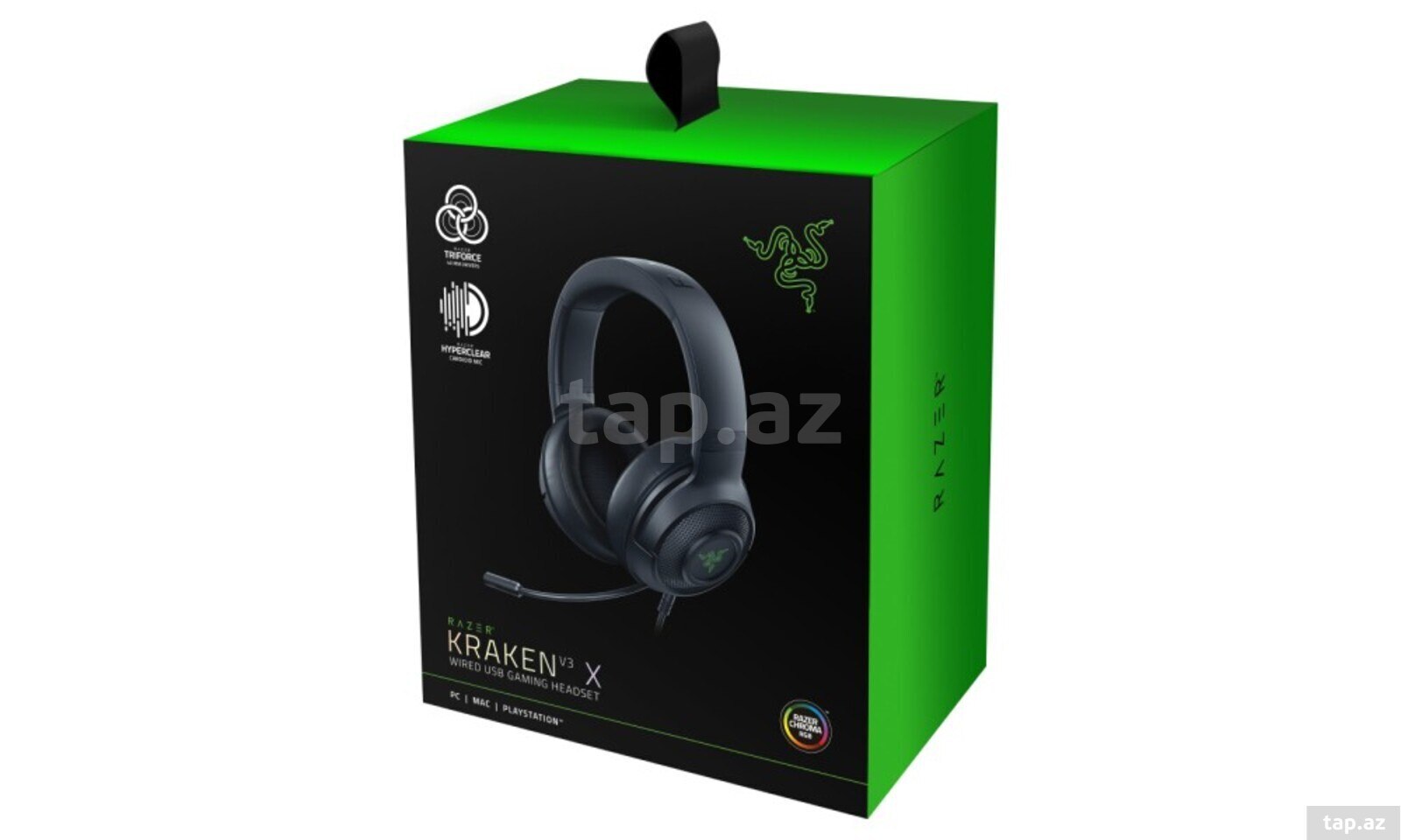 Razer Kraken V3 X — 7.1 / USB-A / RGB / Black