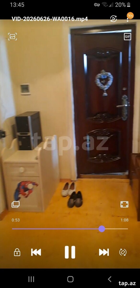 2-otaqlı mənzil kirayə verilir, Gəncə ş., 55 m² (3)
