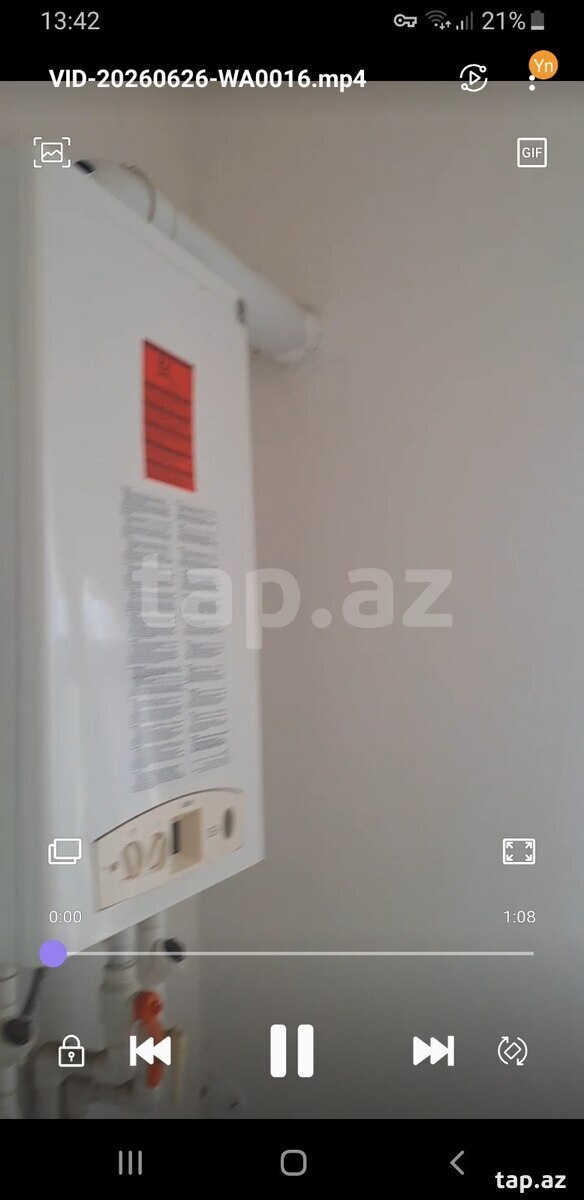 2-otaqlı mənzil kirayə verilir, Gəncə ş., 55 m² (10)