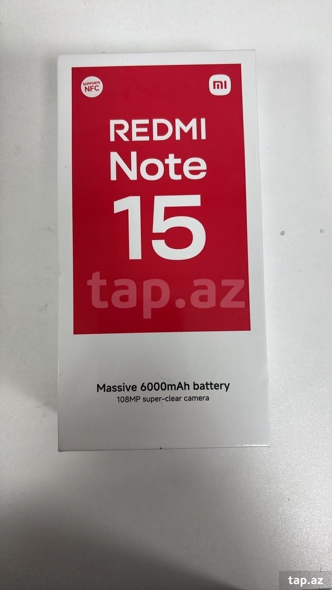 Xiaomi Redmi Note 15 Black 128GB/6GB
