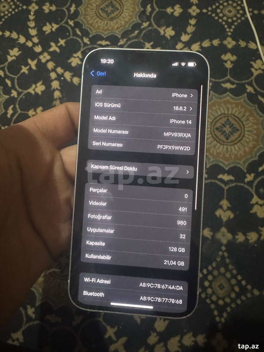Apple iPhone 14 Midnight 128GB/4GB (4)