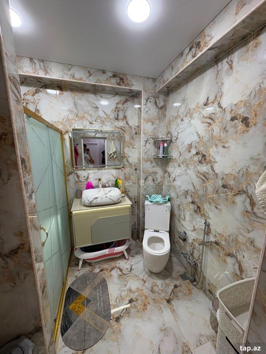 3-otaqlı yeni tikili, Nikolay Baybakov küç., 90 m² (15)