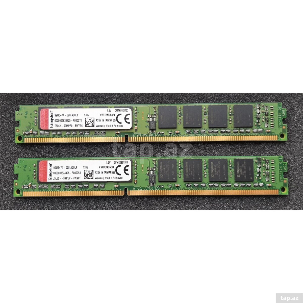 DDR3 2×4GB Kingston