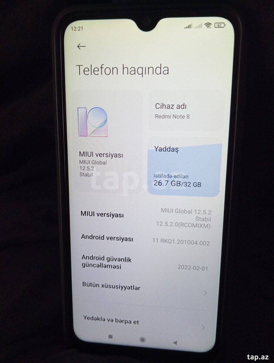 Xiaomi Redmi Note 8 Space Black 32GB/3GB (3)