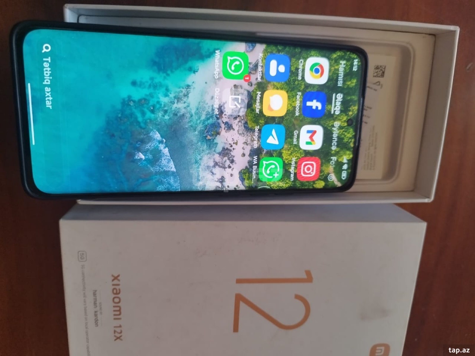 Xiaomi 12X Blue 256GB/8GB (2)