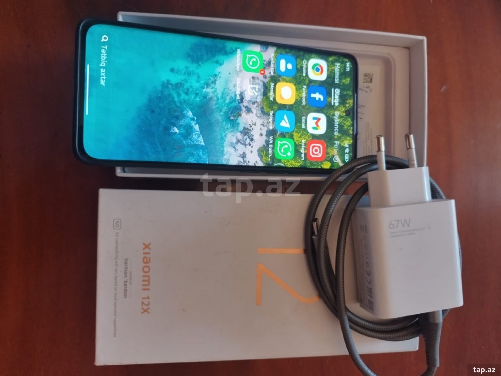 Xiaomi 12X Blue 256GB/8GB (3)