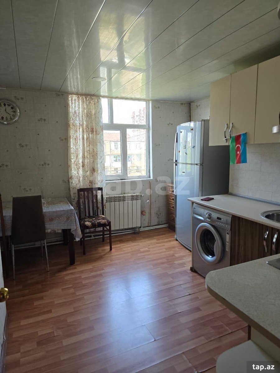 3-otaqlı mənzil kirayə verilir, Nəriman Nərimanov r., 59 m² (9)