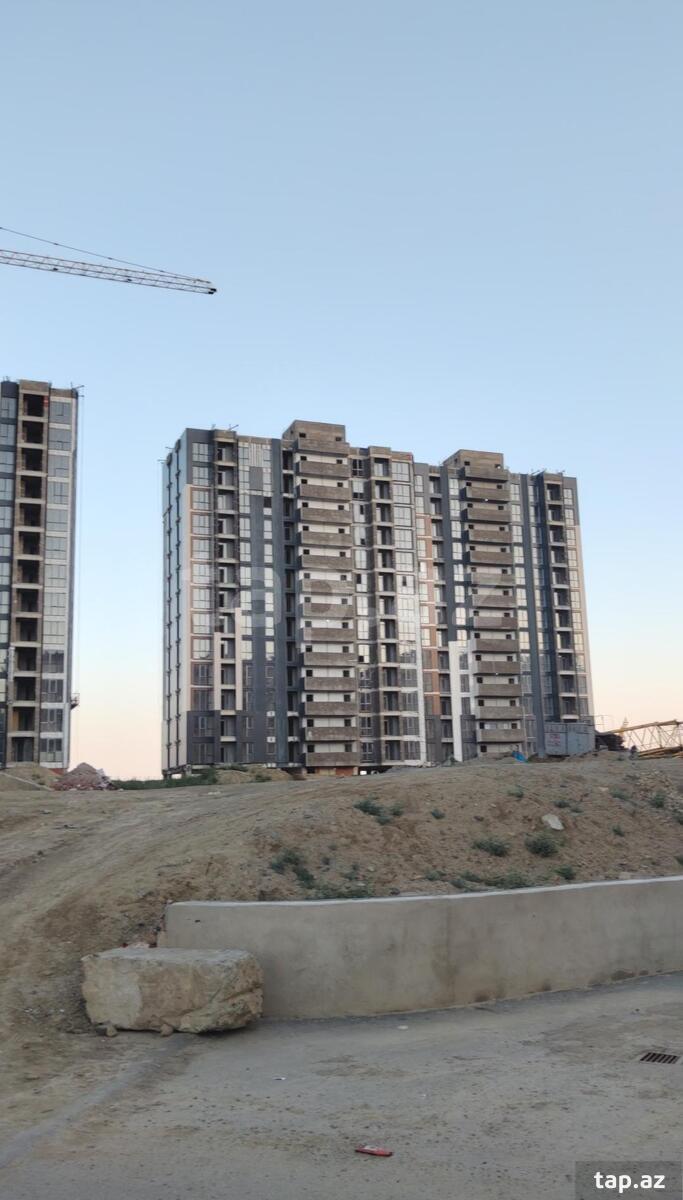 2-otaqlı yeni tikili, Zığ şosesi, 52.7 m²