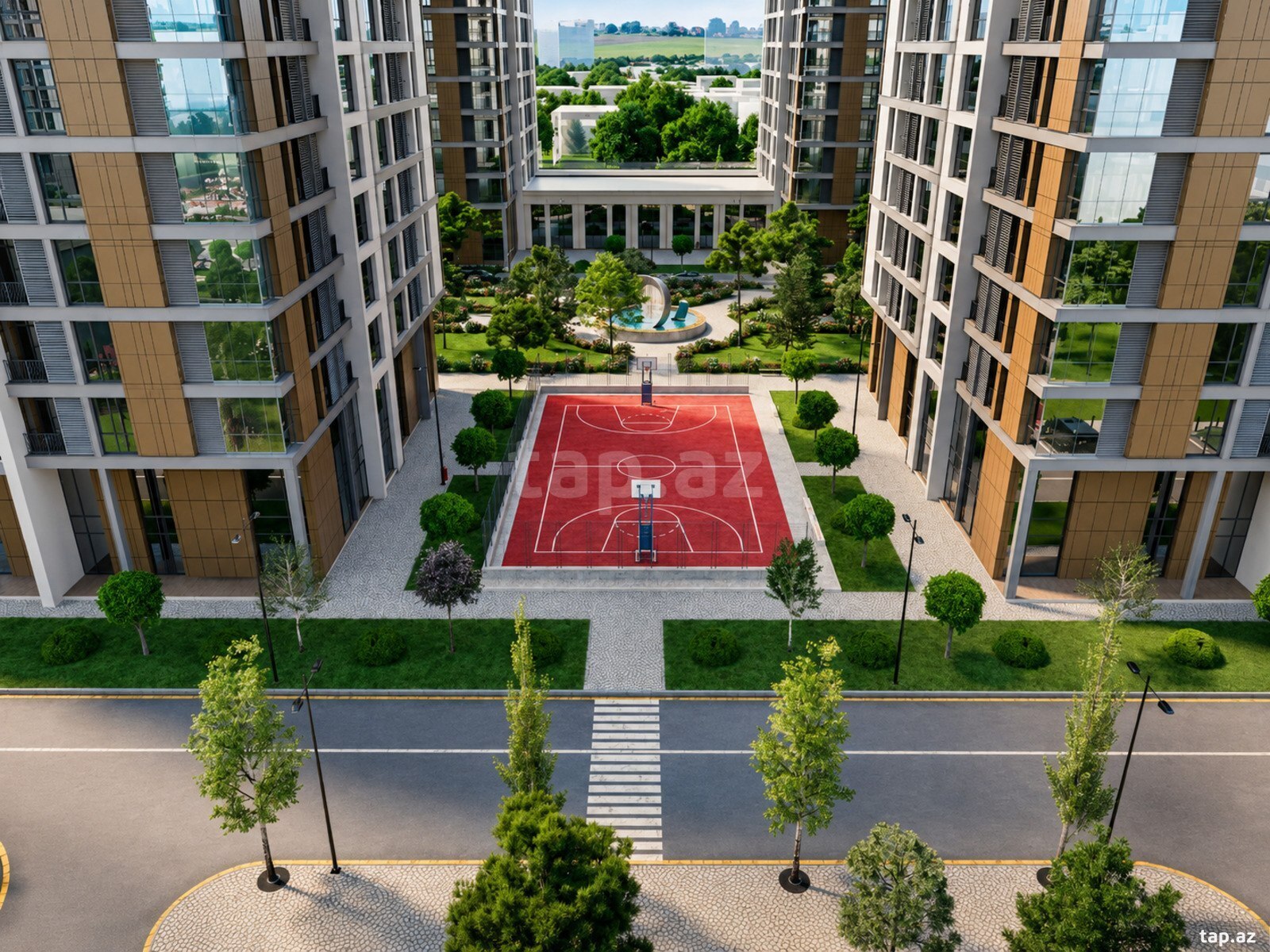 2-otaqlı yeni tikili, 20 Yanvar m., 95.8 m²