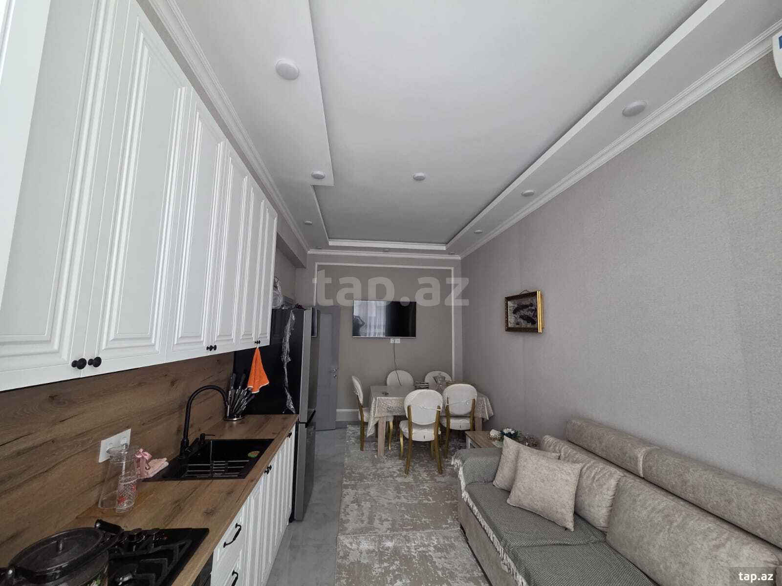 2-otaqlı yeni tikili, Dərnəgül m., 61 m²